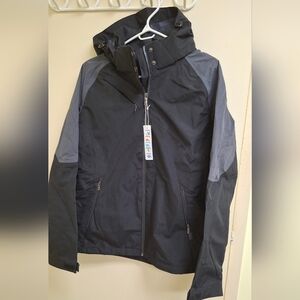 Women Black and Gray Jacket